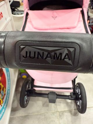 carro de bebé Junama en rosa niña