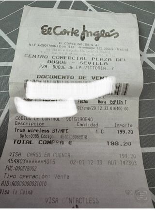 Auriculares Sony WF-1000XM3 Bluetooth