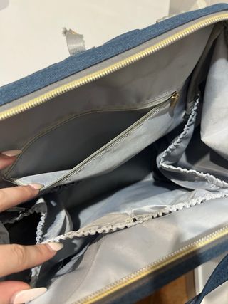 Mochila para mamás y papás con múltiples compartim