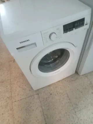 Lavadora Siemens Blanca