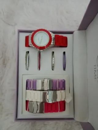 Reloj G&B TIME con pulseras intercambiables