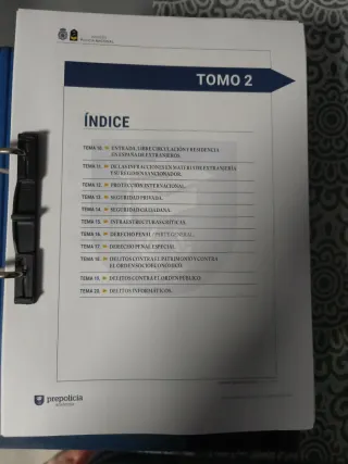 Temario academia prepolicia