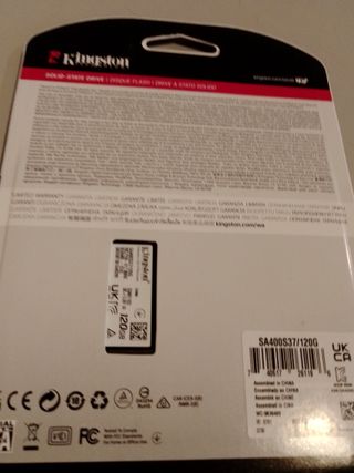 SSD Kingston A400 120GB