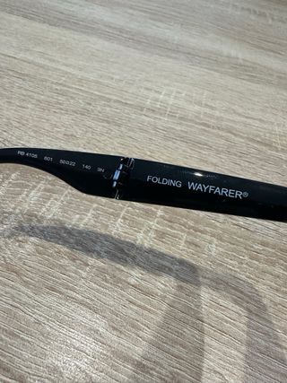 Gafas de Sol Ray-Ban Wayfarer Plegables Nuevas