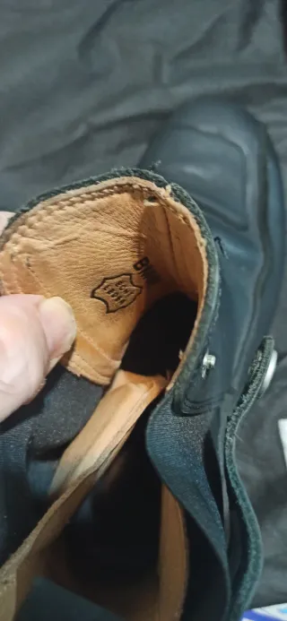 Stivaletti BMW in pelle neri