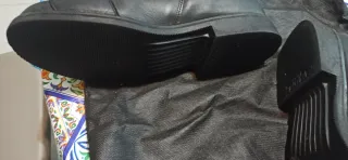 Stivaletti BMW in pelle neri