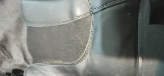 Stivaletti BMW in pelle neri