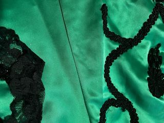 Vestido Goyesco Verde y Negro