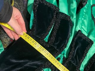 Vestido Goyesco Verde y Negro