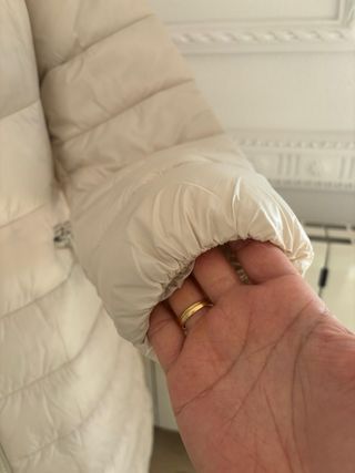 Cappotto lungo donna bianco slavato