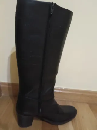Botas altas mujer negras
