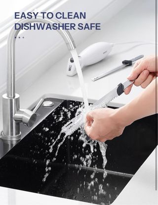 NUEVO! Cuchillo eléctrico con 2 cuchillas nuevo