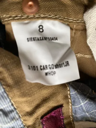 Bermuda cargo scozzese tg 8 anni bambino Whop