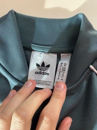 Chaqueta Adidas Gris Talla M