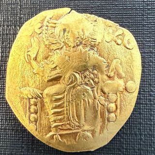 Moneta d'Oro Bizantina di Giovanni III (1221-1254)