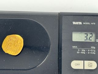 Moneta d'Oro Bizantina di Giovanni III (1221-1254)