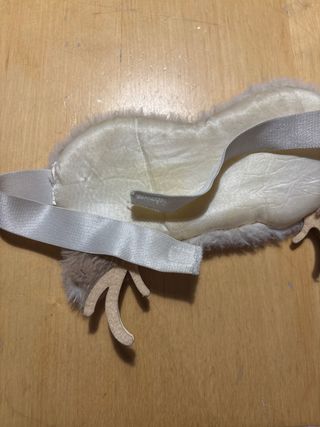 Antifaz Reno Peluche Corazón