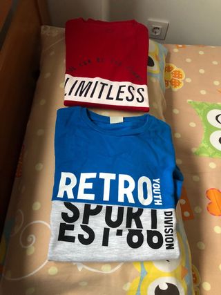 Conjunto 2 Sudaderas Niños Talla L