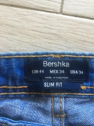 Pantalón tejano hombre azul