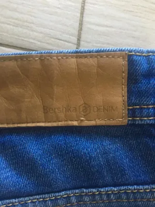 Pantalón tejano hombre azul