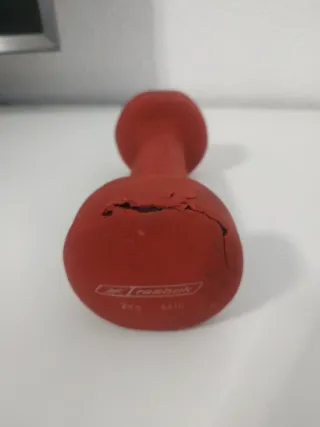 Mancuerna Reebok 2 kg para gimnasio.