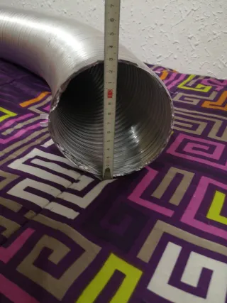 Tubo flexible campana extractora