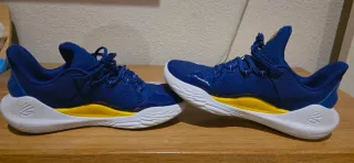 Zapatillas Curry Talla 42 Azul y Amarillo