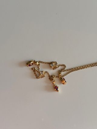 Collar Aristocrazy Topacios Oro Rosa