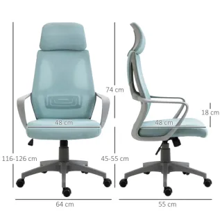 Silla de oficina ergonómica