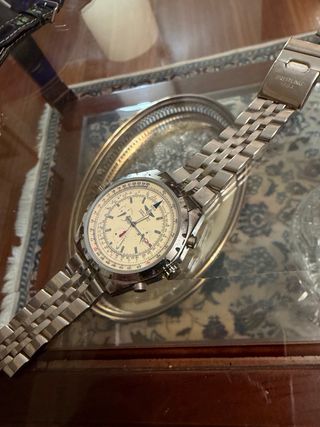 Reloj Breitling Plateado