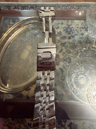 Reloj Breitling Plateado