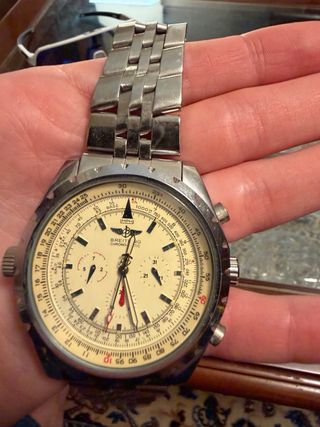 Reloj Breitling Plateado
