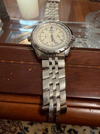 Reloj Breitling Plateado