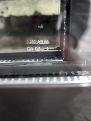 2 Ventanas correderas de aluminio de 165,5 x 135,5