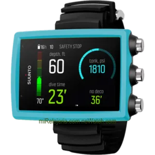 Suunto Eon Core Aqua Blue + Tank Pod