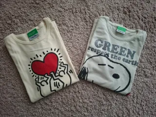 T-shirt Benetton Keith Haring e Snoopy