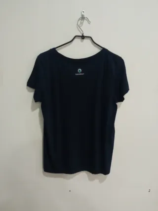 Camiseta mujer azul marino