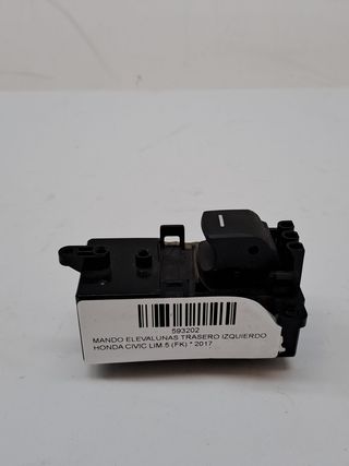 MANDO ELEVALUNAS TRASERO IZQUIERDO HONDA CIVIC LIM.5 (FK)