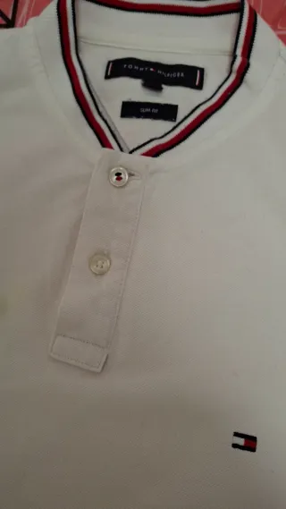 Polo Tommy Hilfiger cuello mao