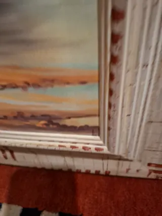 Dos cuadros de barcos