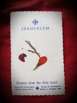 Lote religioso recuerdos de Tierra Santa