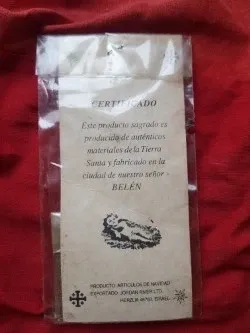 Lote religioso recuerdos de Tierra Santa