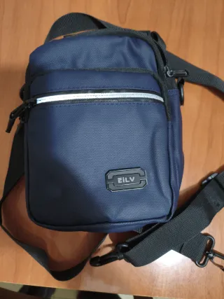 Bolso bandolera hombre azul