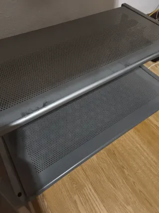 Mesa escritorio con bandeja para teclado de PC