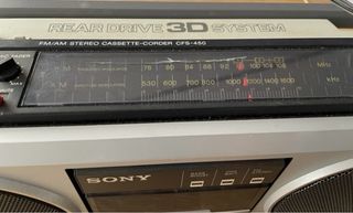 Boombox Sony CFS 450 - Made in Japan