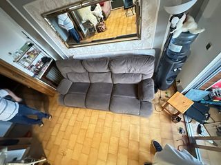 Divano relax elettrico a 3 posti