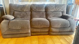 Divano relax elettrico a 3 posti