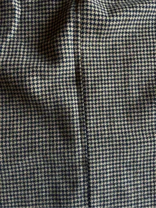 Gonna vintage nera e senape