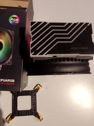 Mars Gaming MCPU-VR Doble ARGB Ventilador CPU