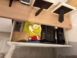 Mueble TV y Vitrina Salón